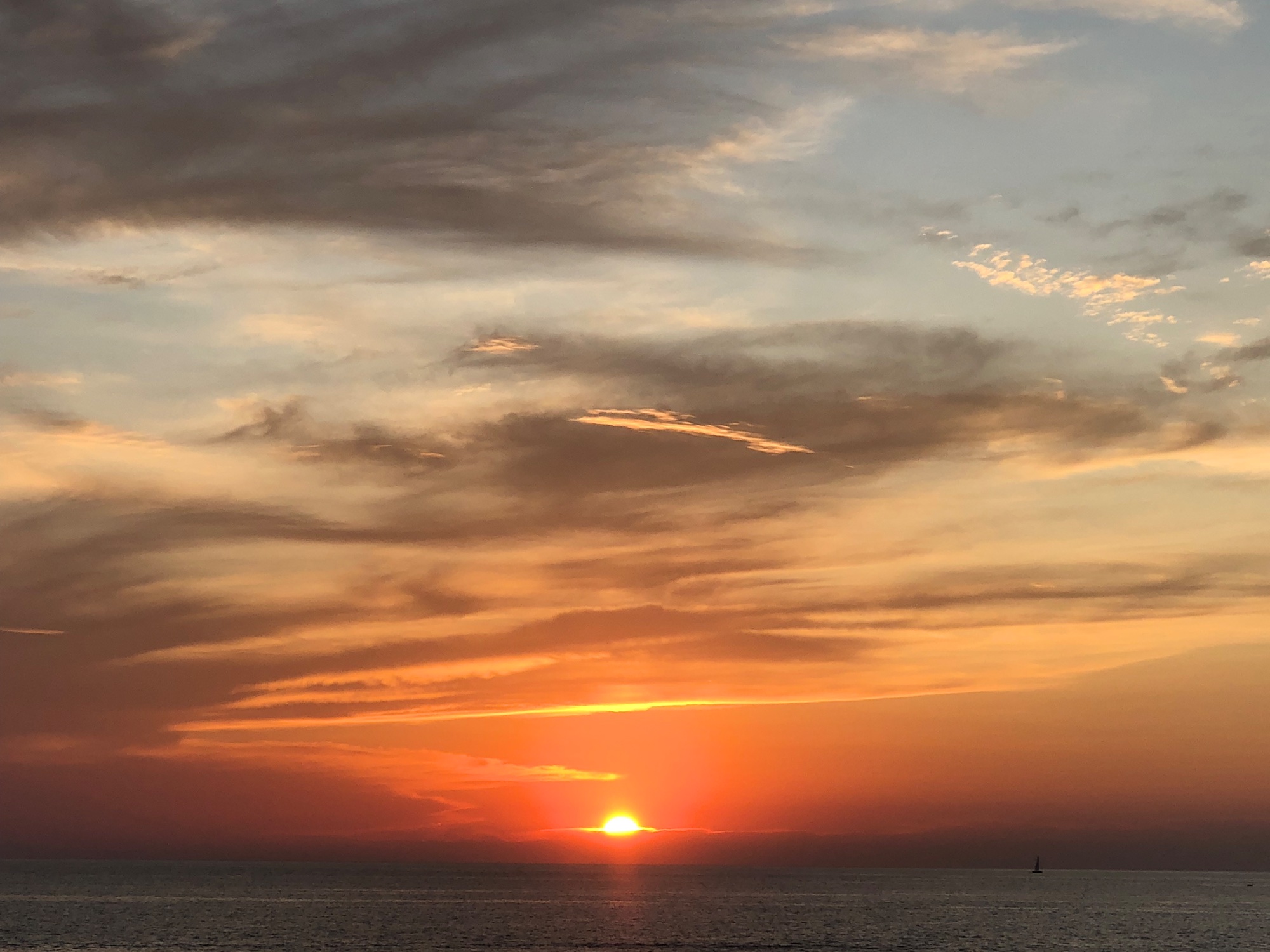 Cala Blanca: uno splendido tramonto!