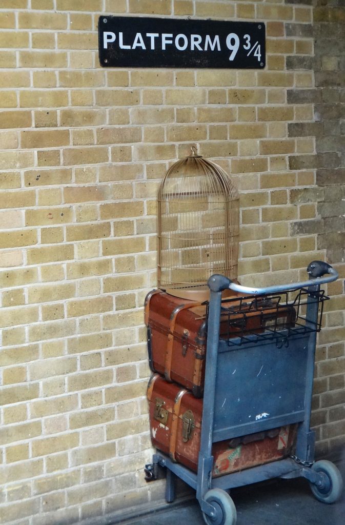 Una foto con il carrello di Harry Potter a King's Cross è d'obbligo!